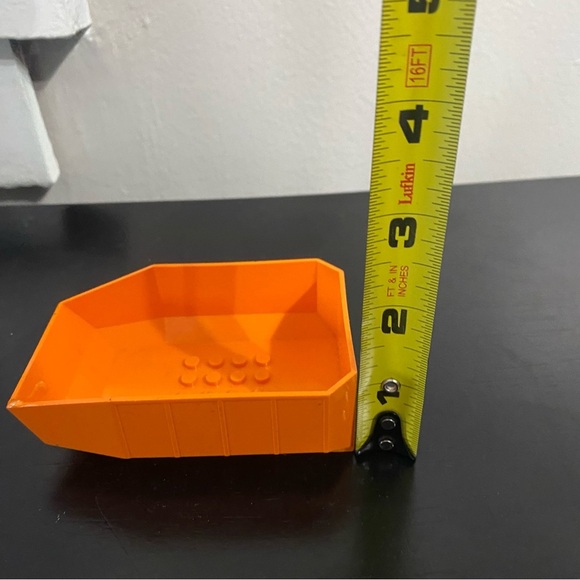 LEGO Orange Construction Vehicle Tipper Bed Orange - Picture 9 of 9